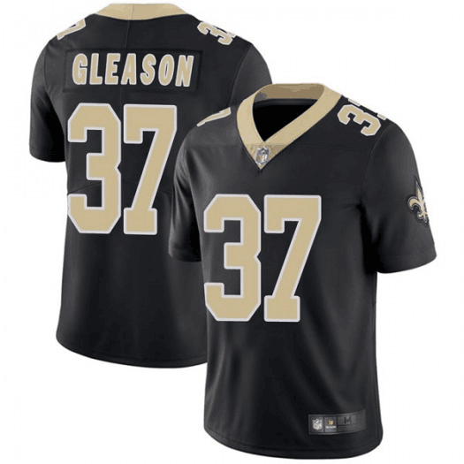 Men's New Orleans Saints #37 Steve Gleason Black Vapor Untouchable Limited Stitched Jersey